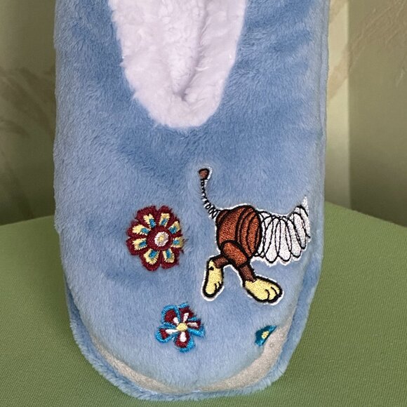 VERA BRADLEY DISNEY PIXAR COZY LIFE SLIPPERS:NWT TOY CHEST "SLINKY" - Picture 4 of 7